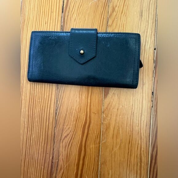 Madewell Black Leather Wallet - Picture 2 of 9